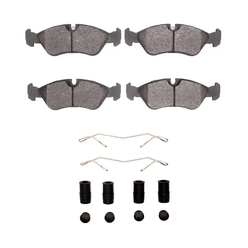 Dfc 99-02 Daewoo Lanos Front 4000 Hybridynamic Brake Pads And Hardware Kit 1