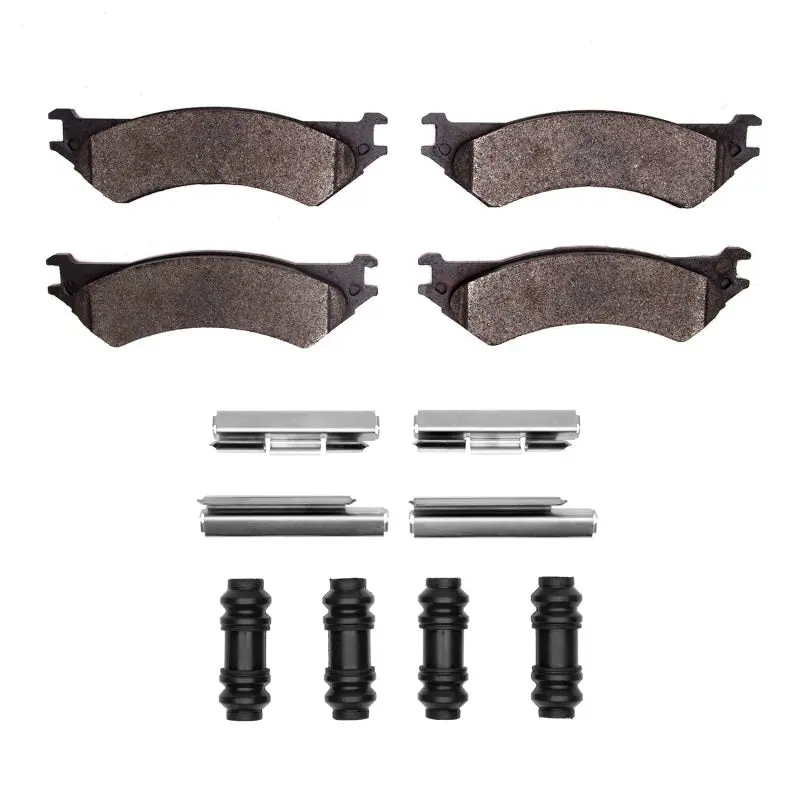 Dfc 99-07 Ford E-150 Econoline Rear 4000 Hybridynamic Brake Pads And Hardware Kit 1