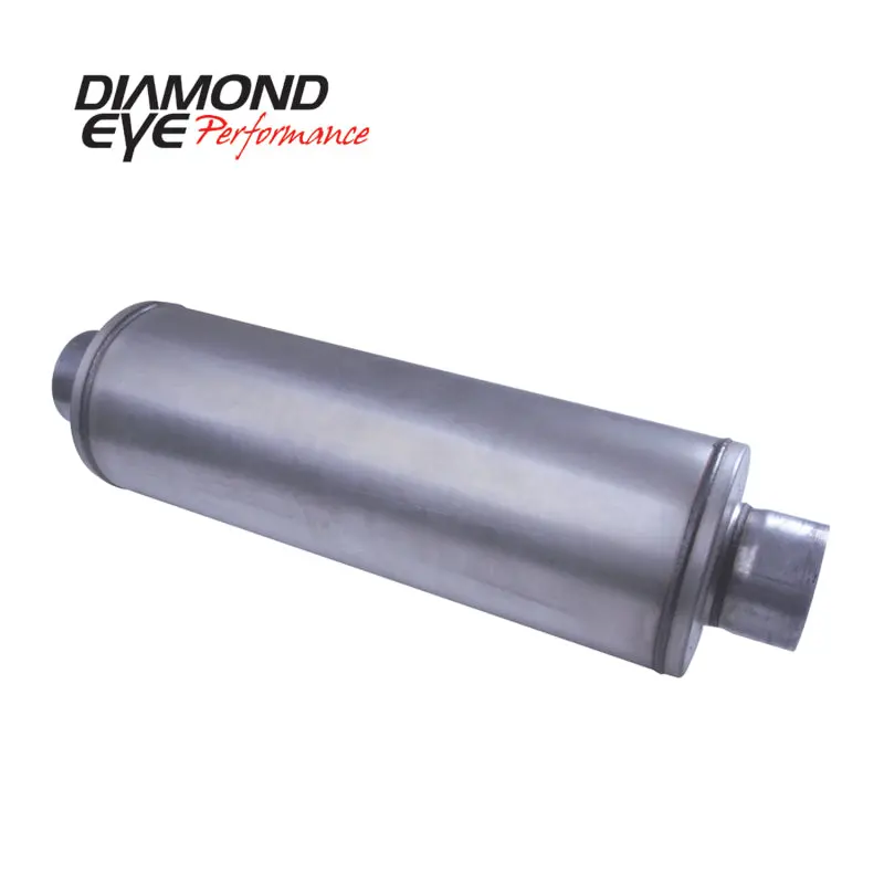Diamond Eye Muffler 4Inx30in Louvered Al 1