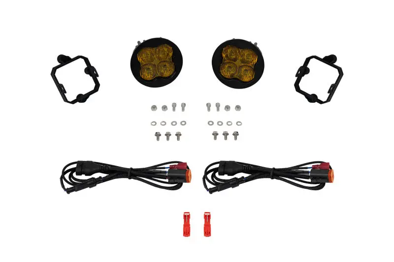 Diode Dynamics 05-07 Nissan Armada / 04-15 Titan Ss3 Sport Type No Fog Light Kit - Yellow Sae 1