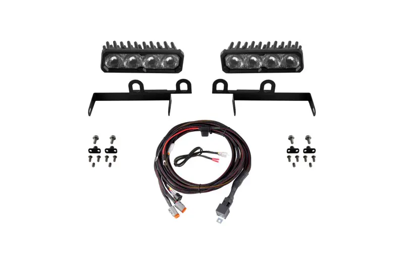 Diode Dynamics 2013-2018 Ram 1500 Ram Sportexpress Ss6 Max Led Kit White Driving 6000K 1