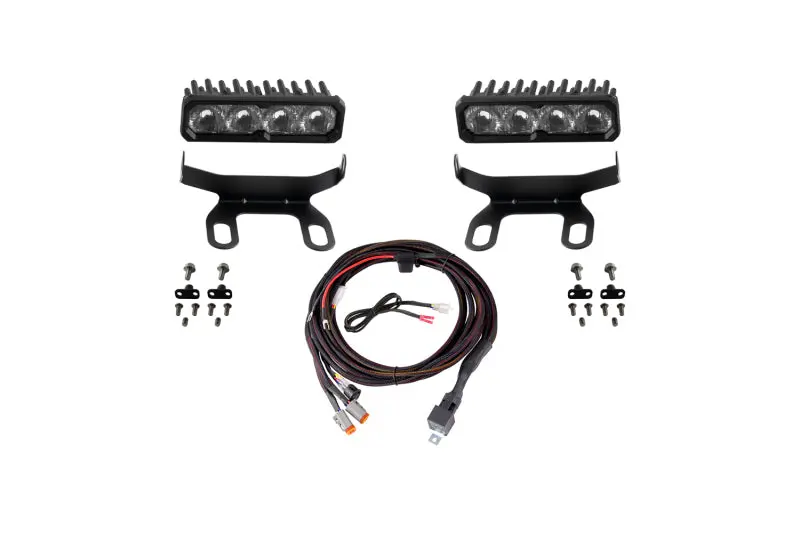 Diode Dynamics 2013-2018 Ram 1500 Ram Standard Ss6 Max Led Kit White Driving 6000K 1
