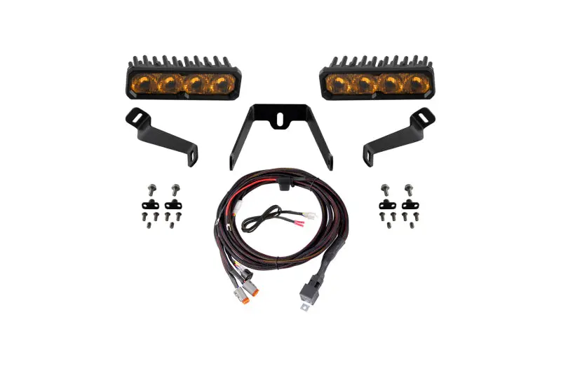 Diode Dynamics 2015-2017 Subaru Wrx Ss6 Max Led Kit Yellow Driving 3000K 1