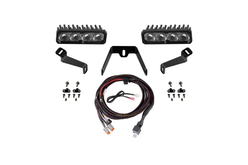 Diode Dynamics 2015-2017 Subaru Wrx Ss6 Sport Led Kit White Driving 6000K 1