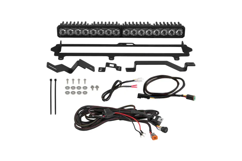 Diode Dynamics 2022-2026 Toyota Tundra Pro Grille Ss20 Sport Led Kit White Combo Abl 6000K 1