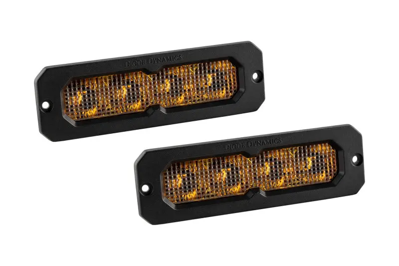 Diode Dynamics Ss6 Max Yellow Combo Flush Abl (Pair) 3000K 1