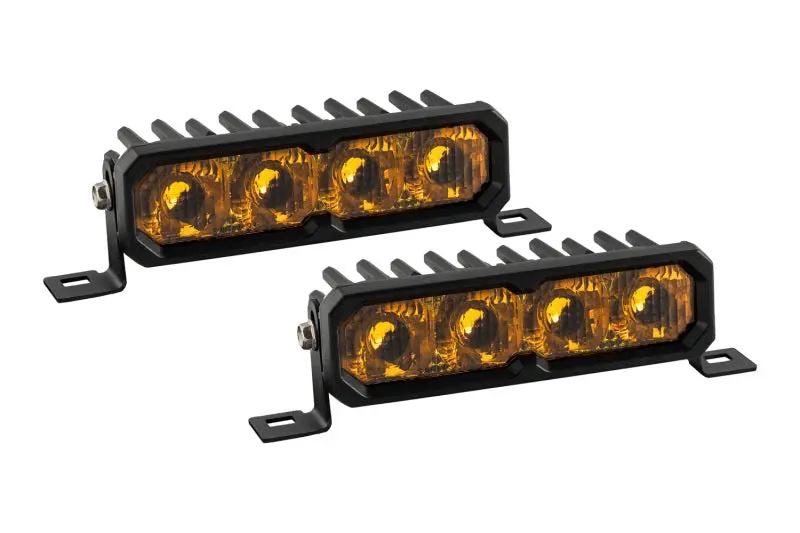 Diode Dynamics Ss6 Max Yellow Driving Standard Abl (Pair) 3000K 1