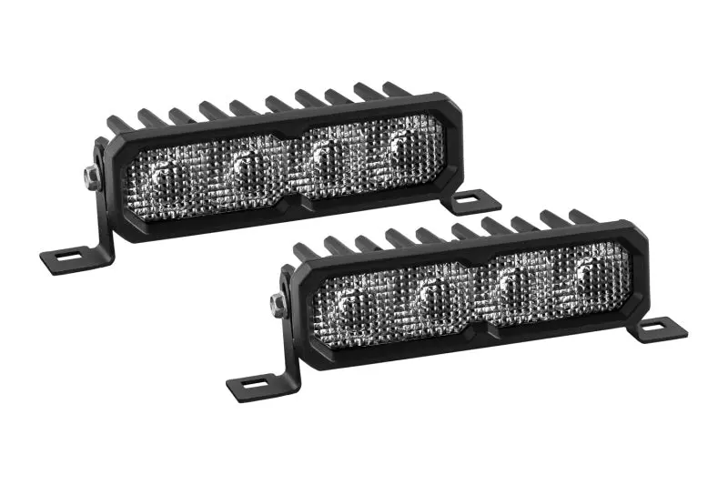 Diode Dynamics Ss6 Sport White Flood Standard Rbl (Pair) 6000K 1
