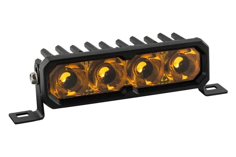 Diode Dynamics Ss6 Sport Yellow Spot Standard Abl (Single) 3000K 1
