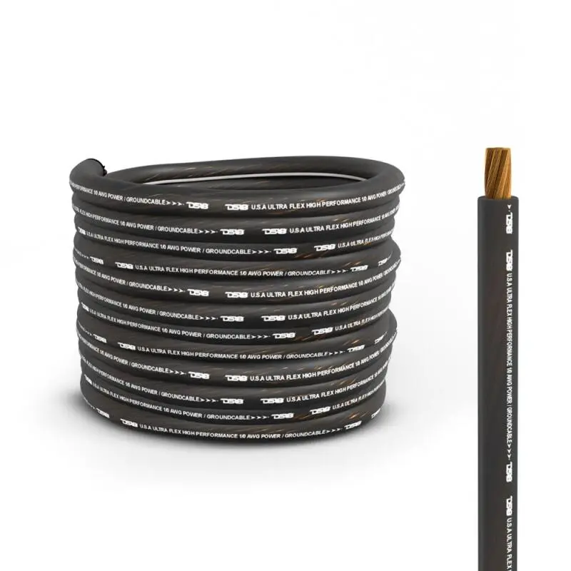 Ds18 1/0-Ga Power And Ground 50-Feet Red 1