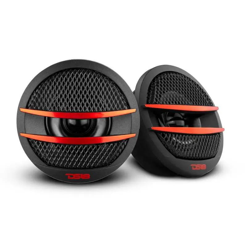 Ds18 1.38In Dome Tweeters 25 Watts Rms 0.5In Pei Vc 4 Ohm Red 1