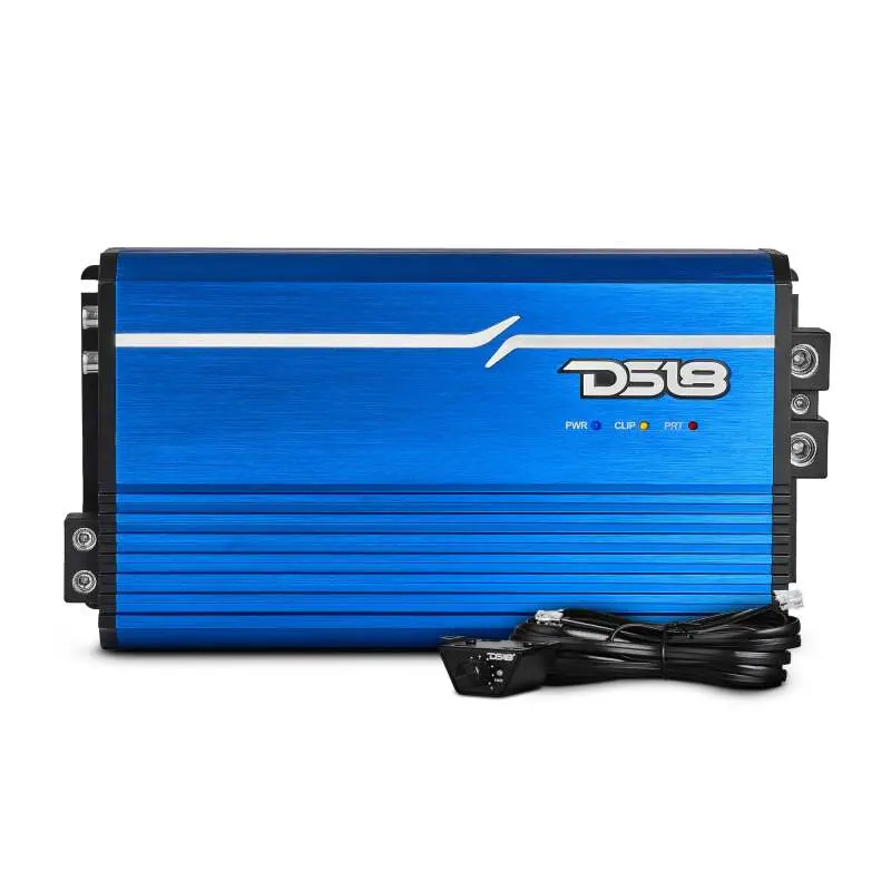 Ds18 1-Channel Amp Class D Full-Range Monoblock 3500 Watts Rms/1Ohm Blue 1