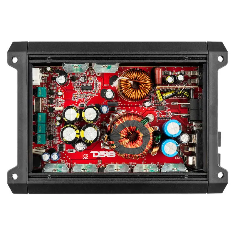 Ds18 1-Channel Sxe Amplifier Class D 800/1Ohm 600/2Ohm 300/4Ohm Watts Rms- Red 1