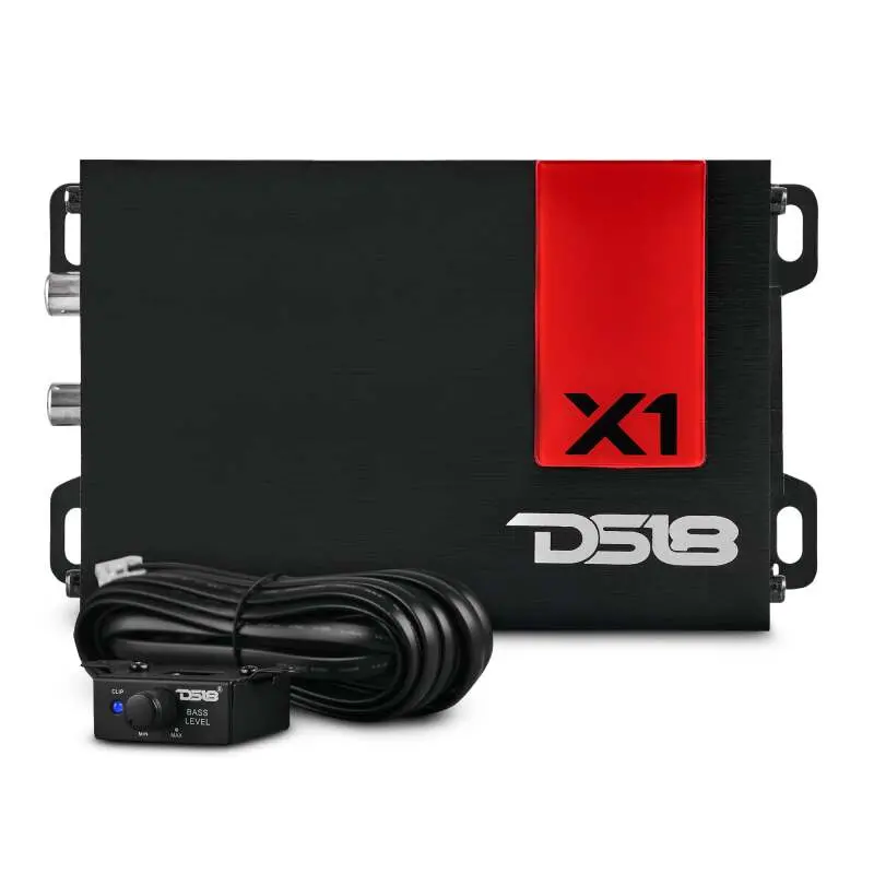 Ds18 1-Channel Ultra Compact Class D Amplifier 300/1Ohm 220/Ohm 140/4Ohm Watts Rms 1