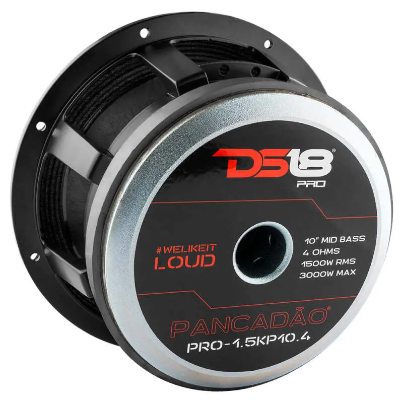 Ds18 10In 1000 Watts Rms 4 Ohm Mid-Bass Loudspeaker 1