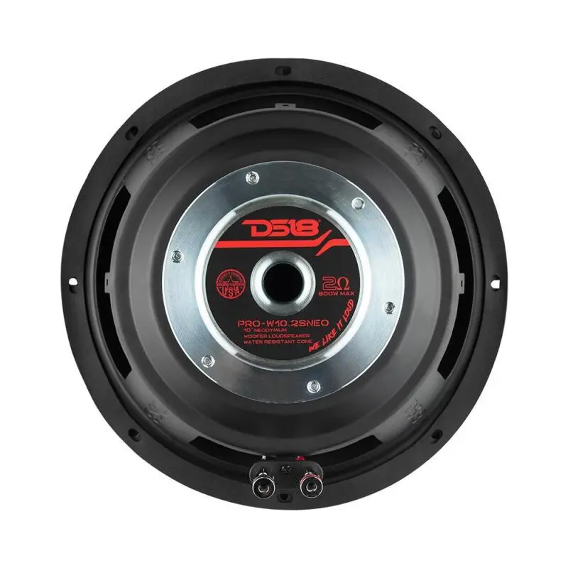 Ds18 10In 350 Watts Rms 4 Ohm Neodymium Cone Woofer 1