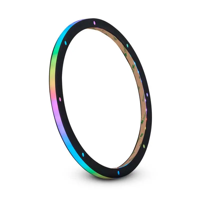 Ds18 10In Digital Led Speaker Ring W/ Digital Led Lights 1/2In Spacer Depth 1