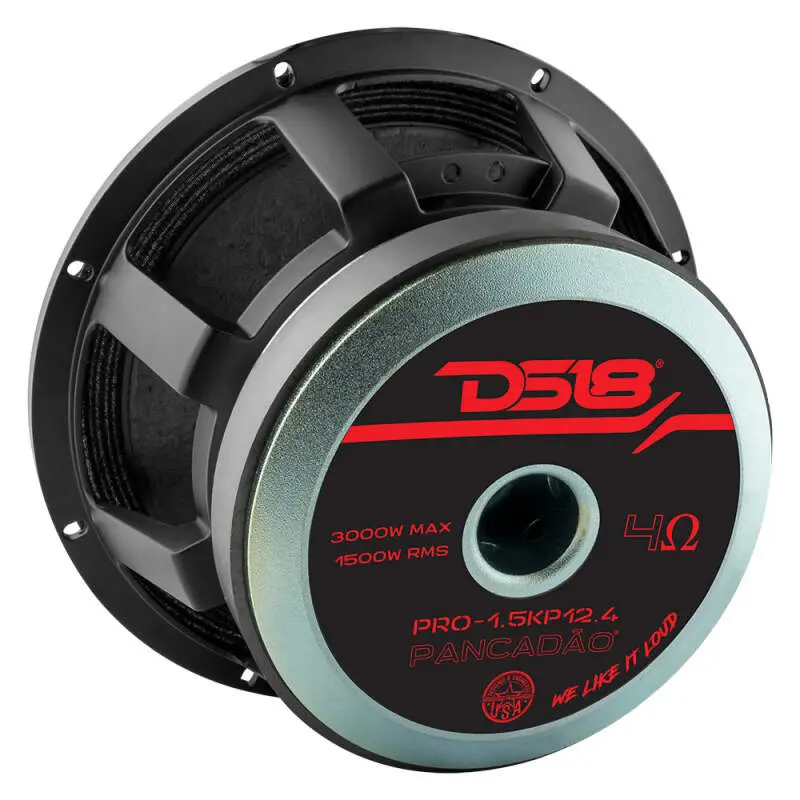 Ds18 12In 1500 Watts Rms 4 Ohm Mid-Bass Loudspeaker 1