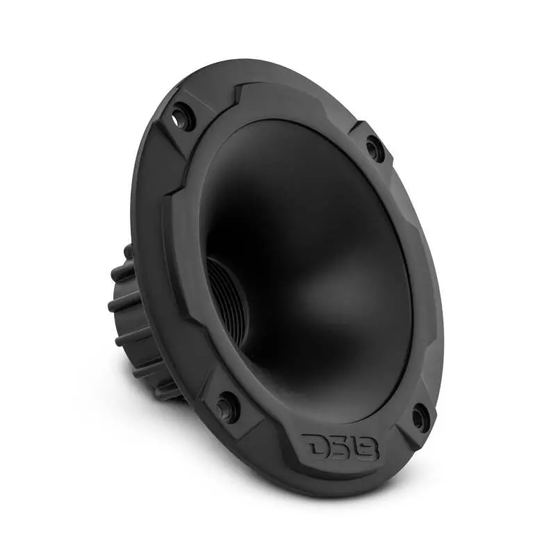 Ds18 1In Twist-On Throat Horn 45 Degree 1.77In Depth Black Shallow 1