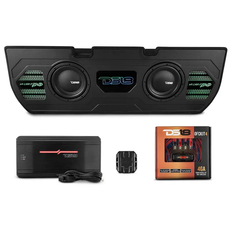 Ds18 22+ Toyota Tundra Upfiring Underseat Sealed Box Exclusive Black Leather Digital Led Lights 1