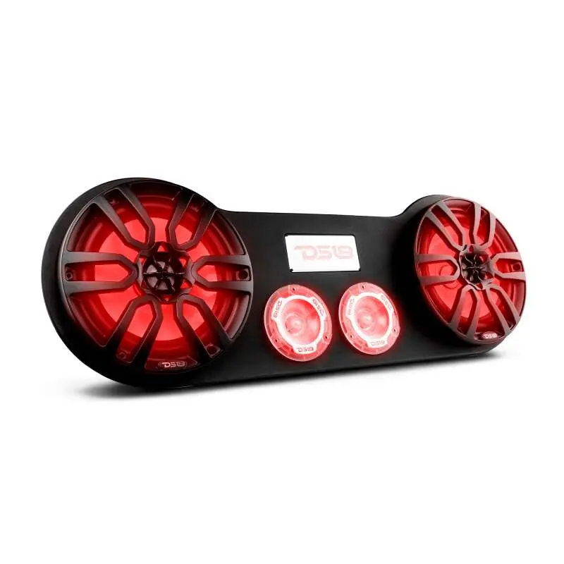 Ds18 28In Speaker Enclosure Fits 2X 8In Speakers And 2X 3.78In Tweeters (Speakers Not Included) 1