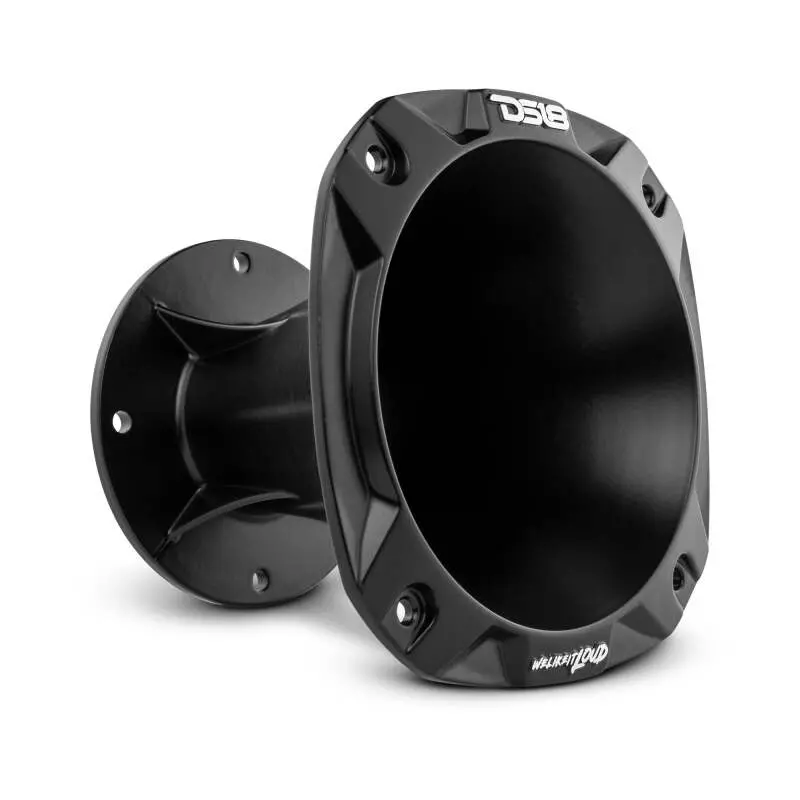 Ds18 2In Bolt-On Throat 35 Degree 4.84In Depth Black Aluminum 1