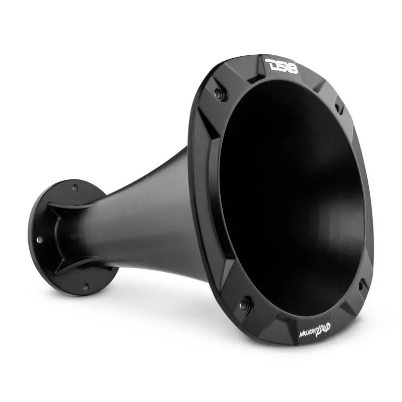 Ds18 2In Long Bolt-On Throat Horn 27 Degree 10.84In Depth Black Aluminum 1