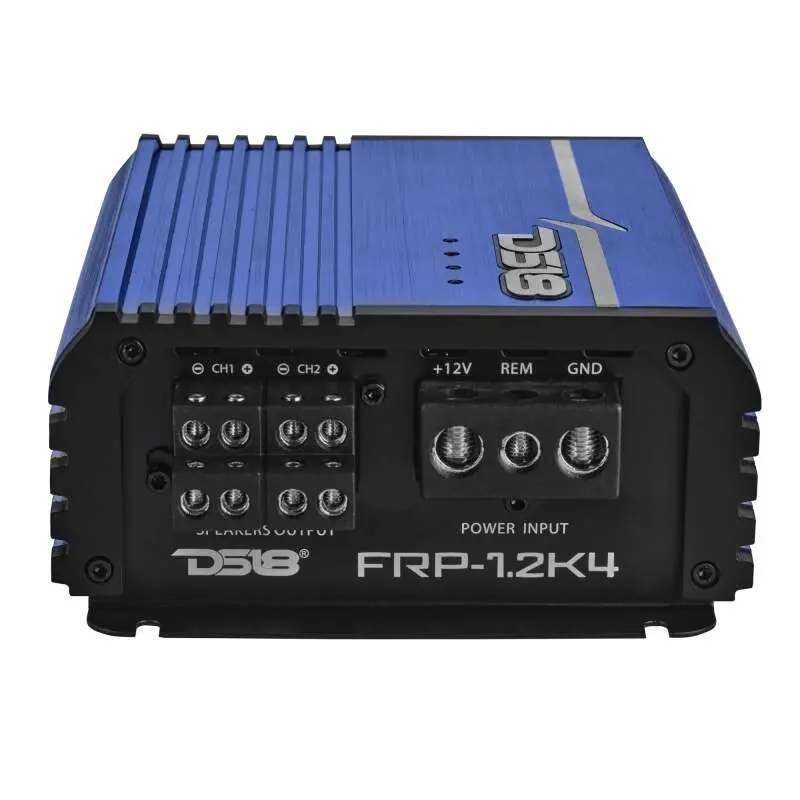 Ds18 4-Channel Class-D Amp Stereo Full-Range 4 X 120 W Rms At4 Ohm- Blue 1