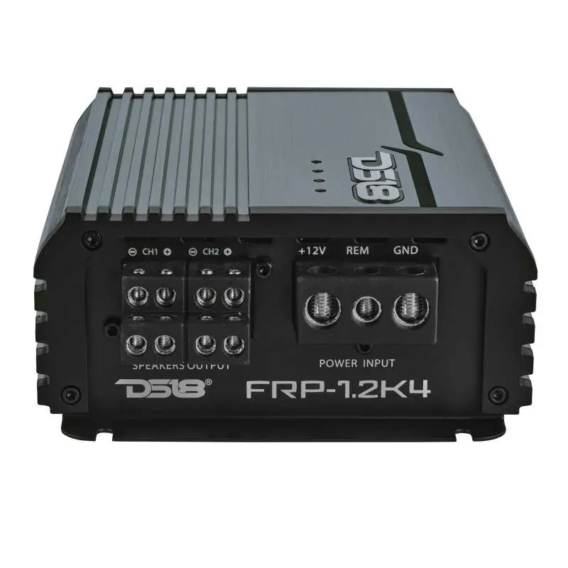 Ds18 4-Channel Class-D Amp Stereo Full-Range 4 X 120 W Rms At4 Ohm- Titanium 1