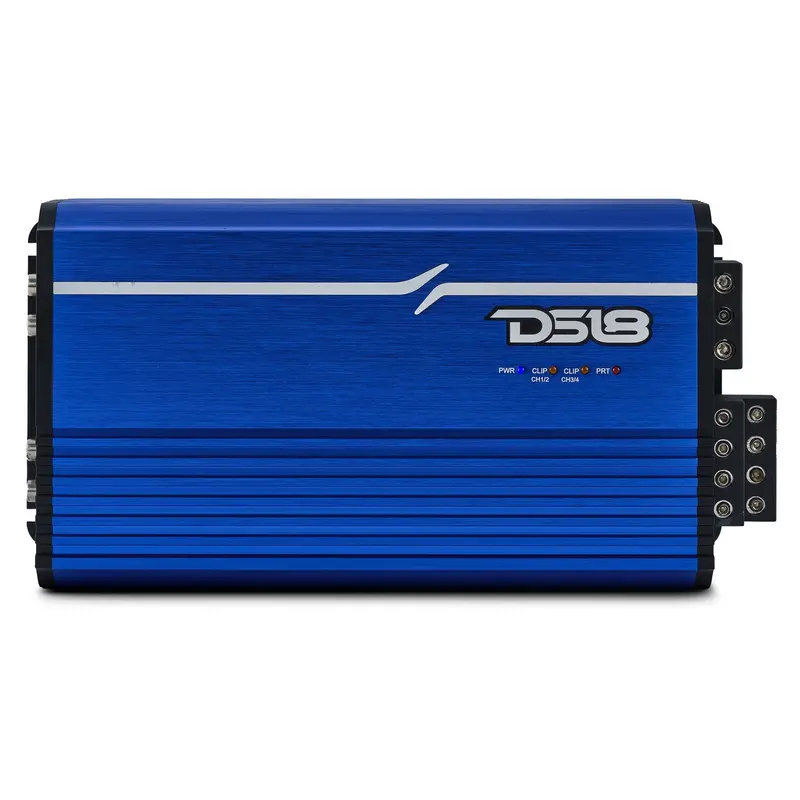 Ds18 4-Channel Class-D Amp Stereo Full-Range 4 X 250 W Rms At4 Ohm - Blue 1