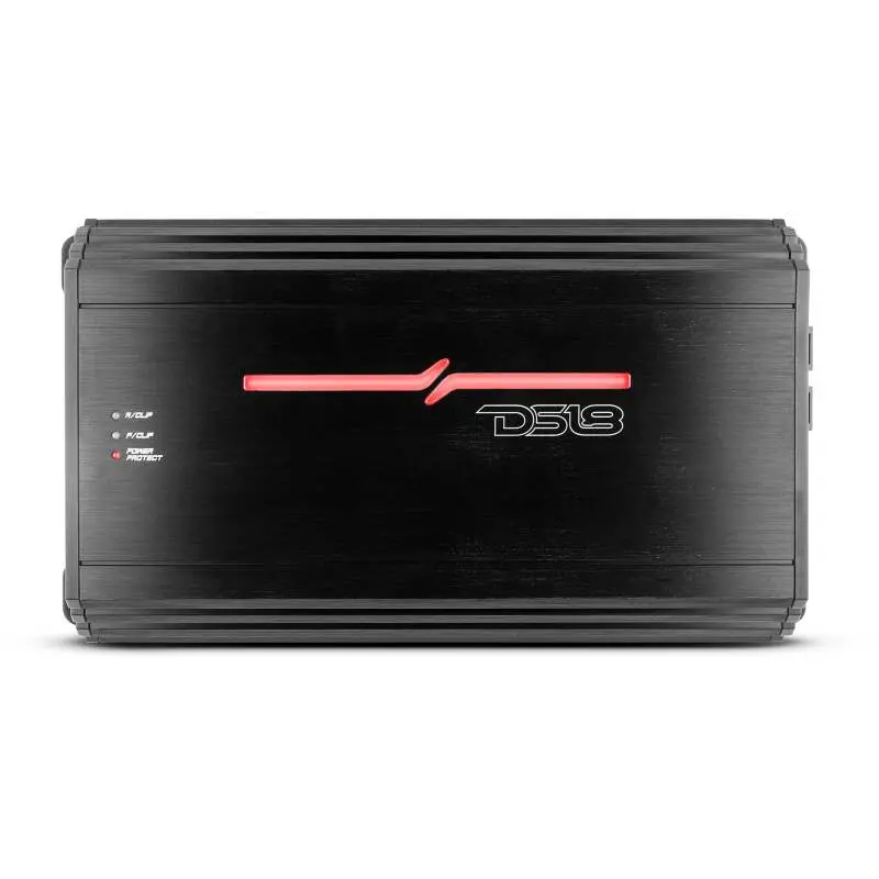 Ds18 4-Channel Class D Amplifier 2X 1200/4Ohm Bridge 4 X 680/2Ohm 4 X 400/4Ohm Watts Rms 1
