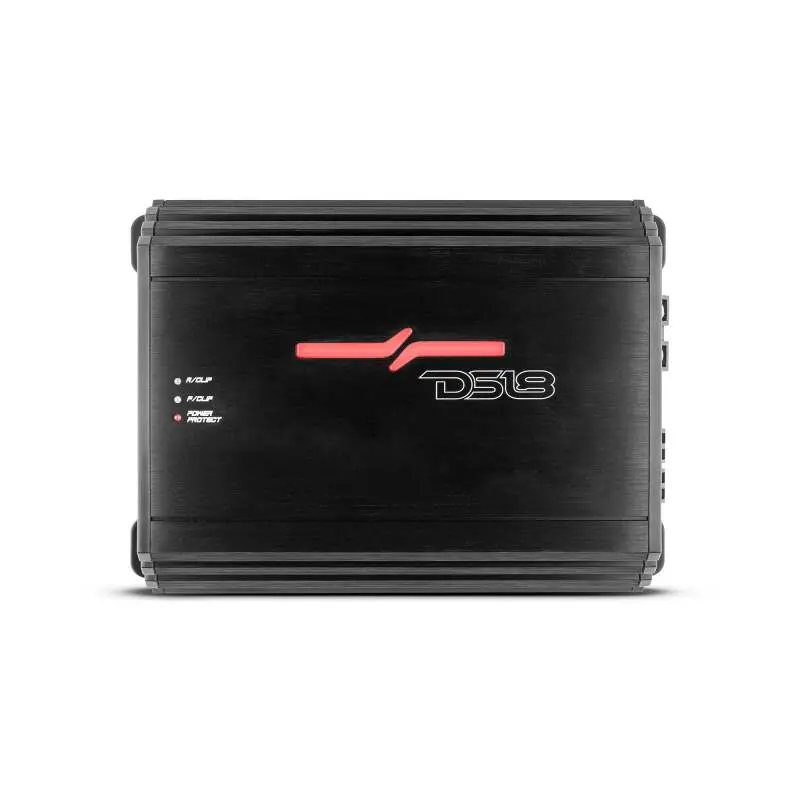 Ds18 4-Channel Class D Amplifier 2X 600/4Ohm Bridge 4 X 320/2Ohm 4 X 200/4Ohm Watts Rms 1