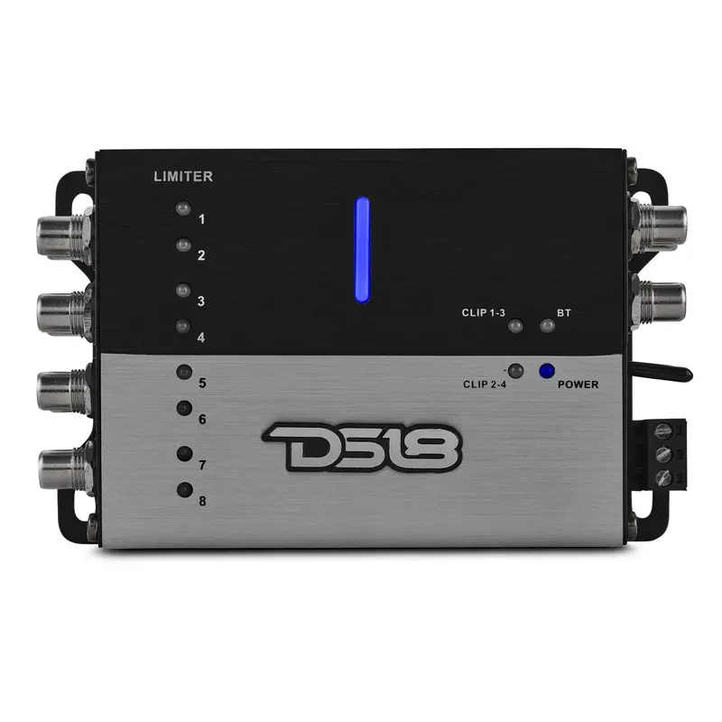 Ds18 4-Channel In And 8-Channel Out Dsp Bluetooth Audio Receiver Smartphone Control 1