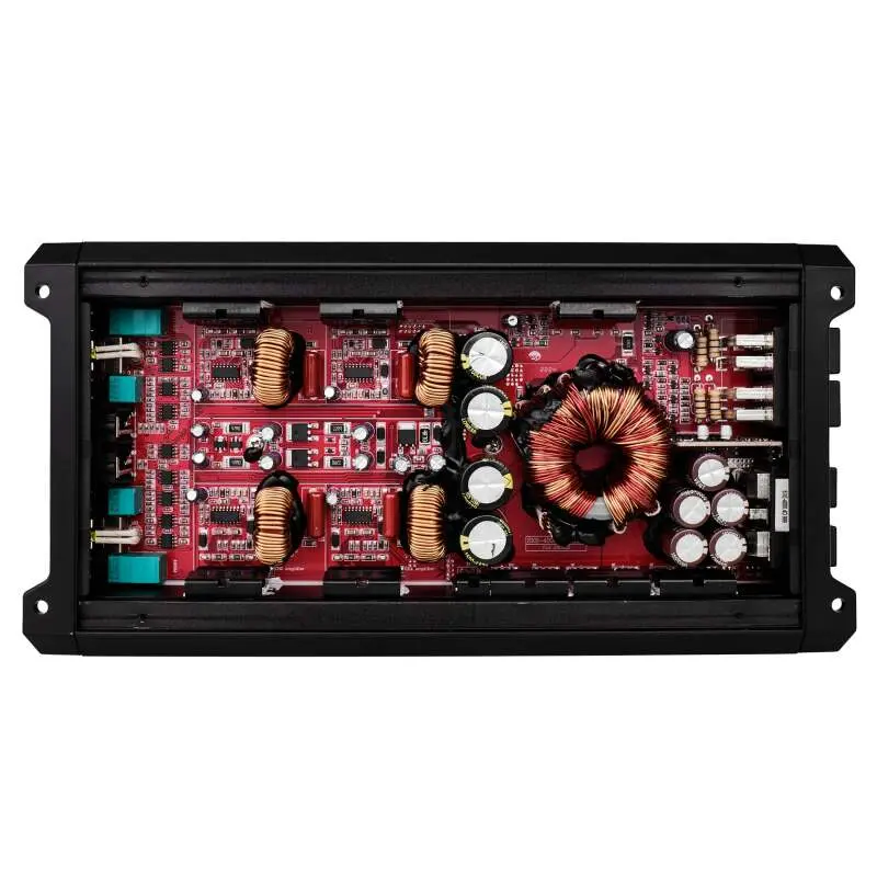 Ds18 4-Channel Sxe Amplifier Class D 2X 750/4Ohm Bridge 4 X 430/2Ohm 4 X 275/4Ohm Watts Rms- Red 1