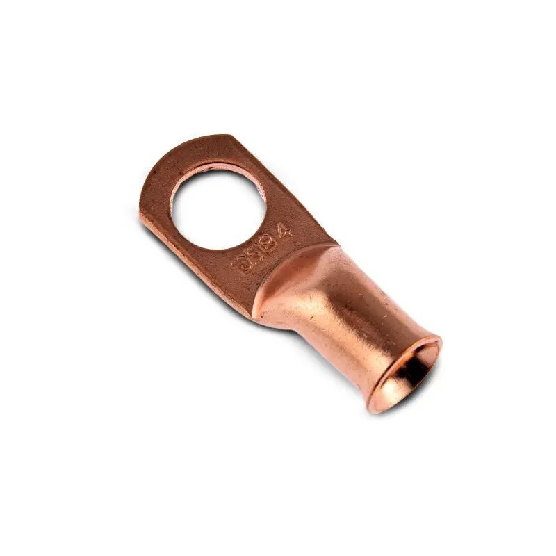 Ds18 4-Ga Copper Ring Terminals Pack Of 10 1