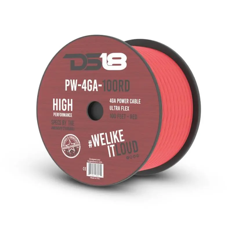 Ds18 4-Ga Power And Ground 100-Feet Black 1