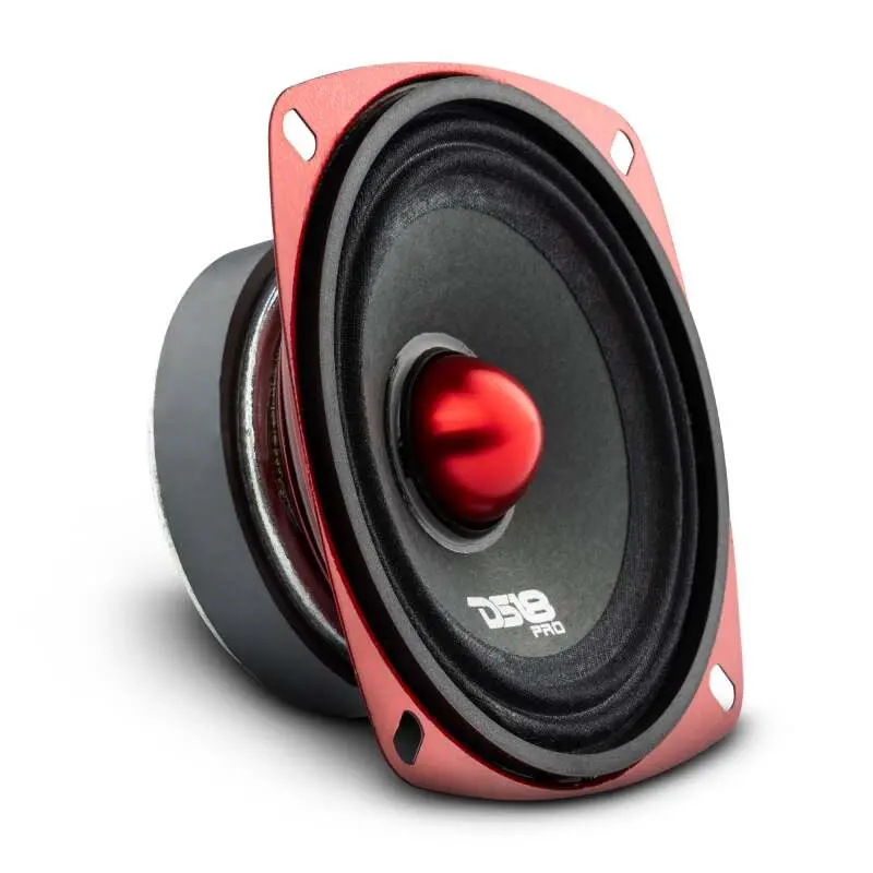 Ds18 4In 100 Watts Rms 4 Ohm Mid-Range Bullet Shallow Loudspeaker 1