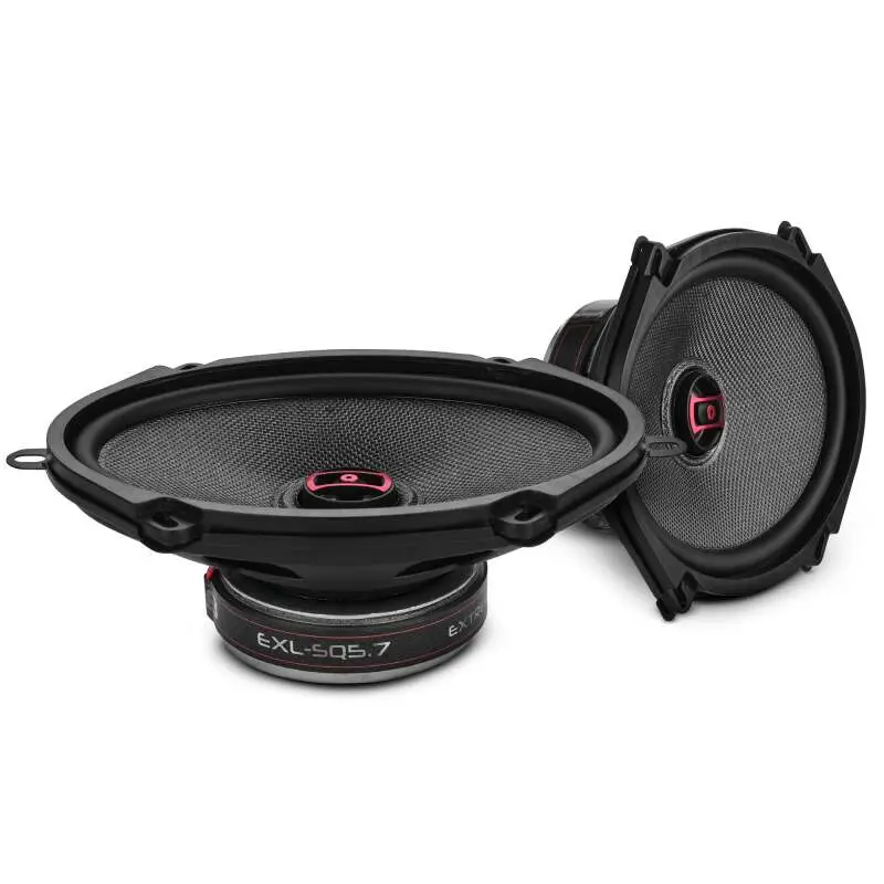 Ds18 5X7in 120 Watts Rms 3 Ohm 2-Way Coaxial Speakers And Component System W/ Fiberglass Cone 1
