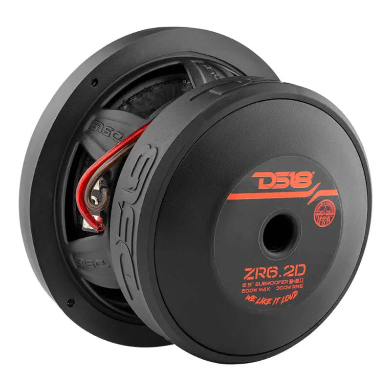 Ds18 6.5In 300 Watts Rms 2 Ohm Dvc Zr Subwoofer 1