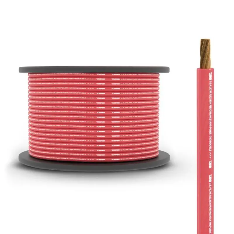 Ds18 8-Ga Power And Ground 250-Feet Black 1