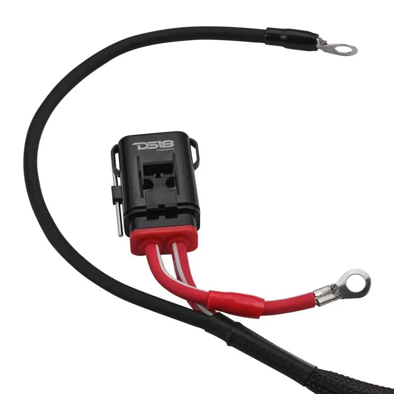 Ds18 8-Ga Water Resistant Fuse Holder 12 Ft Of Power And Ground Wires 4 Door Utv 1