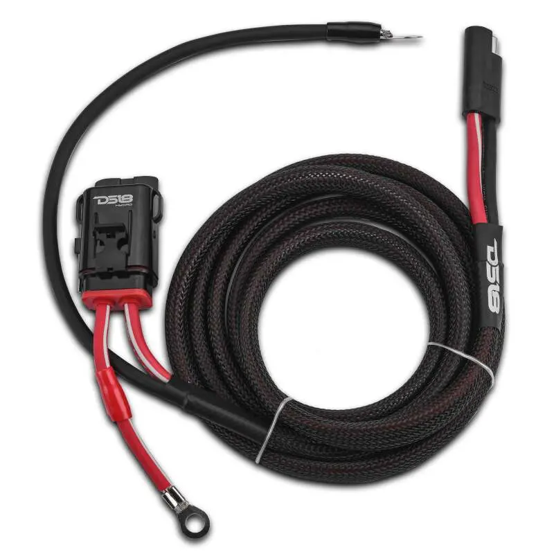 Ds18 8-Ga Water Resistant Fuse Holder 8 Ft Of Power And Ground Wires 2 Door Utv 1