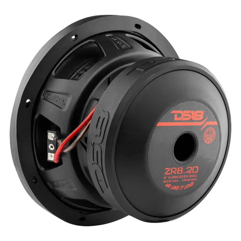 Ds18 8In 450 Watts Rms 2 Ohm Dvc Zr Subwoofer 1