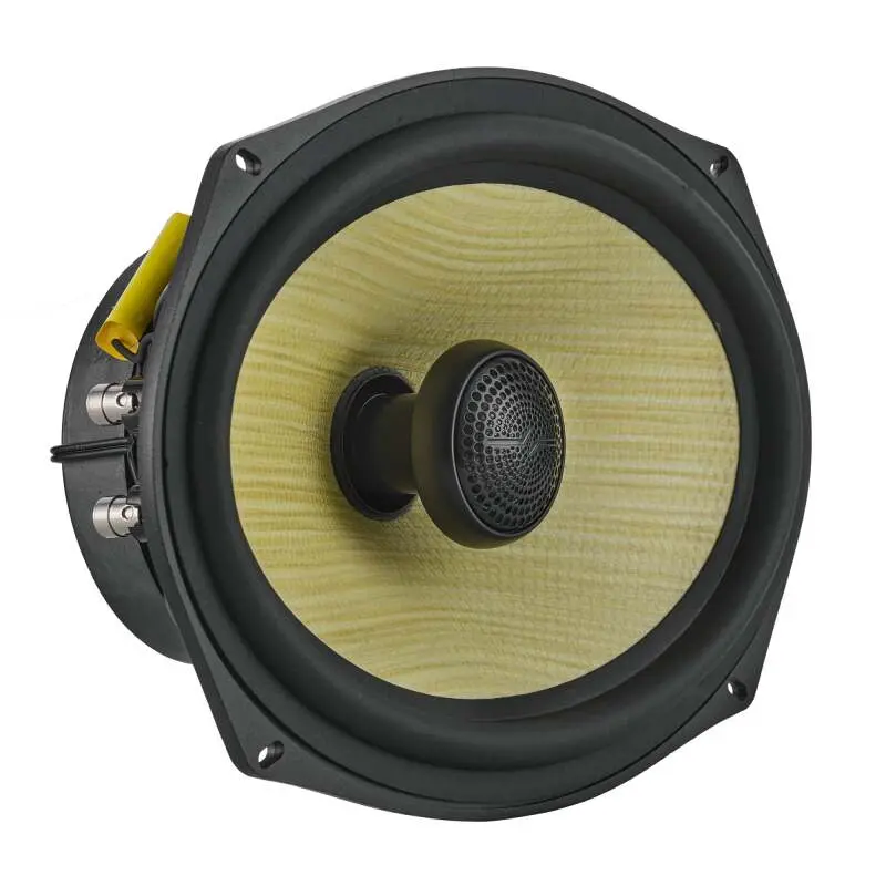 Ds18 Deluxe Quality 6X9in Coaxial 150 Watts Rms 4 Ohm Yellow Straw + Composite Foam Cone 1