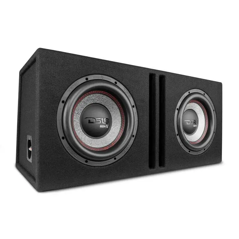 Ds18 Dual 10In Loaded 800 Watts Rms 2X Gen-X104d Ported Enclosure Speakers Included 1
