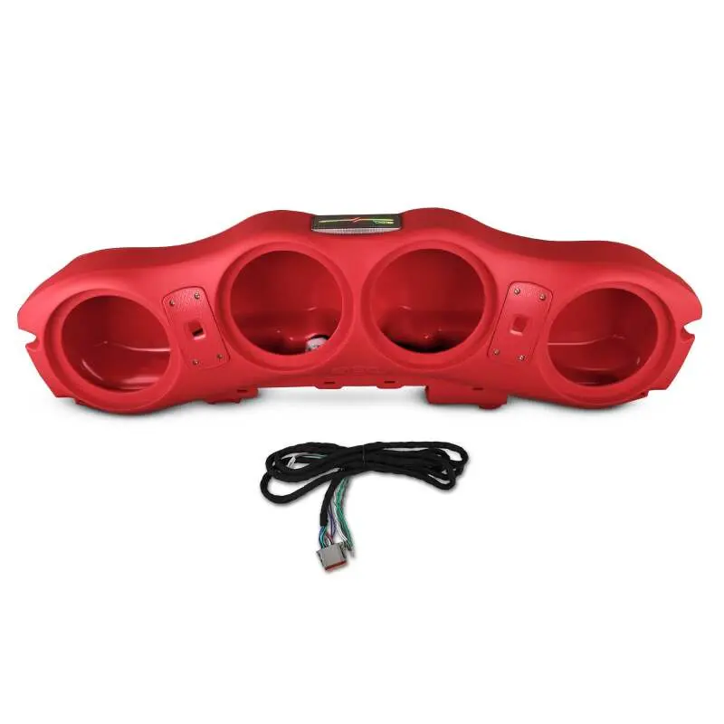 Ds18 Jeep 2024+ Jl/Jlu/Jt Overhead Soundbar Fits 4 X 8In Speakers (Not Included) Leds- Red 1