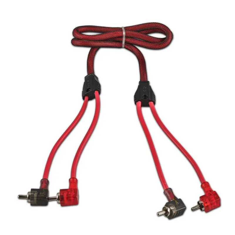 Ds18 Level 2 Rca Wire 3-Feet Smart 90-Degree Connectors 1