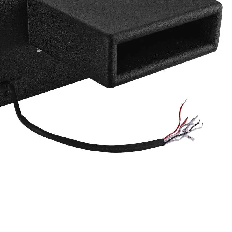Ds18 Polaris Rzr 10In Subwoofer Enclosure W/Exl-X10.2D Subwoofer- Black Finish- Acrylic Window- Led 1