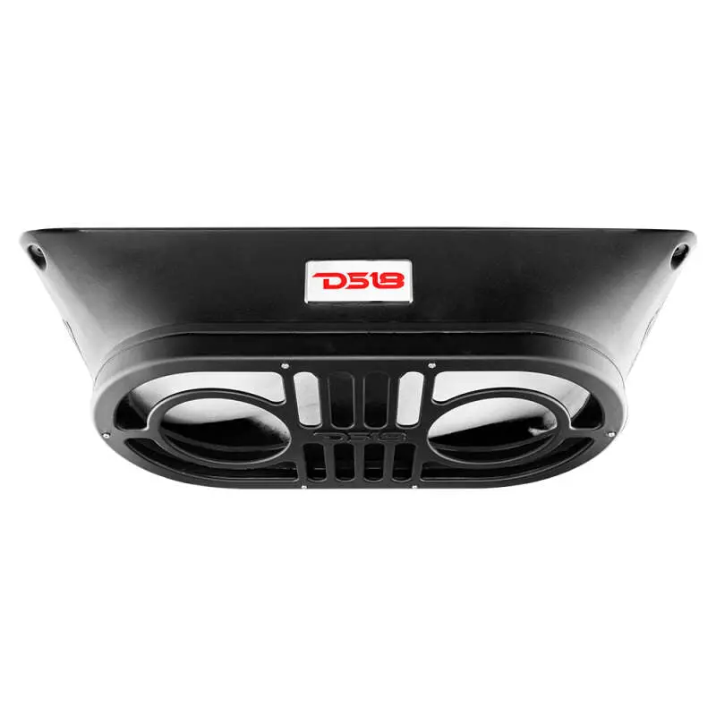 Ds18 Tj/Jk/Jku/Jl/Jlu Tailgate Enclosure Fits 2X 10In Speakers 2X 3In Tweeters Grill Included 1