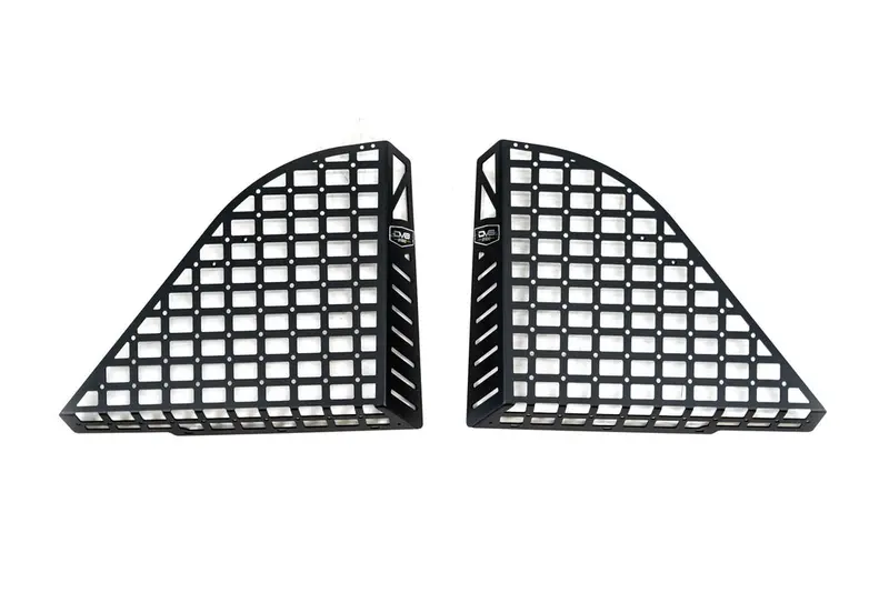 Dv8 Offroad 18-25 Jeep Wrangler (Jl) 4-Door Rear Window Pocketed Molle Panels 1